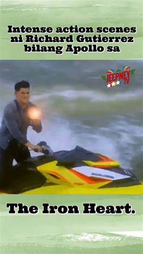 Intense action scenes ni Richard Gutierrez bilang Apollo sa The Iron Heart. #JeepneyTV #RichardGutierrez #jtvreels #foryoupage #fyp | Jeepney TV