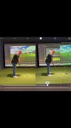 This was a good hour spent! #golflesson #golfcoach #golfswing #golfstudio #golfcoaching #golfswingtips | Scratch Golf Studio