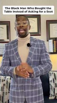 The Black Man Who Bought the Table Instead of Asking for a Seat