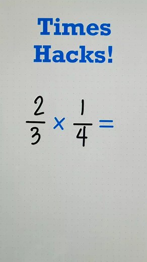 3.8K views · 53 reactions | Multiplying Fractions Hacks Don't forget to follow for more videos. Thank you po. #math #mathematics #mathtricks #MathTricksTutorial #maths #mathtrick #mathtutorial #basicmath #basicmathreview #viral #trending #educational #mathshortcut #mathhacks #tutorial #lovemath #mathematicstutorial #mathreview #reels #reelsvideo #reelsviral #reelsfb #fyp #foryou | Math Tricks Tutorial | Facebook