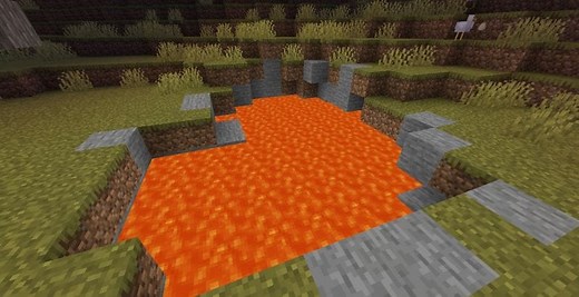Top 5 uses of Lava in Minecraft