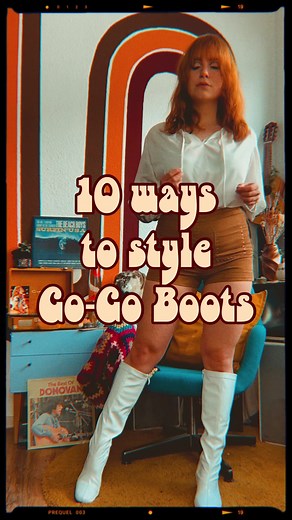 Styling Vintage 60s and 70s GoGo Boots