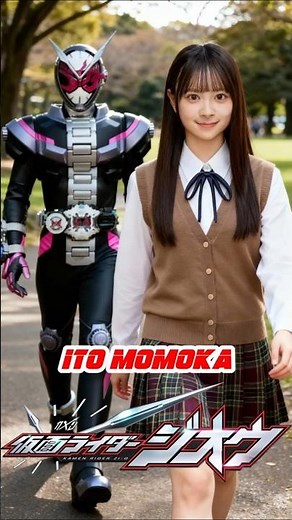 AKB48 Ito Momoka - Kamen Rider Zi-0 | Generated by AI | Idol 48 #akb48 #jkt48 #idol #anime