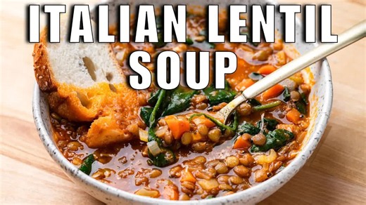 Simple ingredients, big flavor: Easy Italian lentil soup