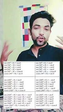 Trigonometry | Quadrant| sin 90-theta value Find