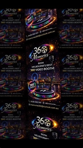 ✨Book Now - 360 Video Booth Melbourne✨ Here’s a look at the 360 Memories setup in action 🎥 From the glowing lights to the VIP red carpet feel, this is the booth that gets everyone talking, laughing, and creating unforgettable moments. Perfect for all sorts of events! 💍| 🥳 | 👔 | 🎂 We bring the energy, the glam lighting, and the fun - your guests bring the vibes 🔥 📍 Melbourne, AUS based 📅 DM for enquiry 📞 0426 502 041 📧 memories360@outlook.com.au 📸 @360memories_____ 👉 Send us a message