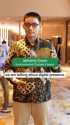 WRI Indonesia on Instagram: "Digital platforms are powerful tools for helping young people understand environmental issues and their impact on society. At the International YES Conference 2025, environmental content creator @jerhemynemo has shared insights to young scientists on how to transform complex research into accessible and meaningful stories that inspire action. He highlights how environmental content creators can keep youth climate enthusiasm alive while pushing institutions to support
