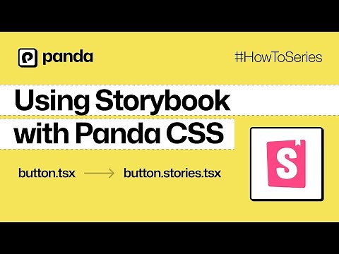 Storybook + Panda CSS (Light and Dark Mode)