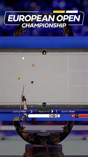 RACK 5 | JOSHUA FILLER VS JAYSON SHAW | 2025 EUROPEAN OPEN POOL CHAMPIONSHIP | #9ball #billiards