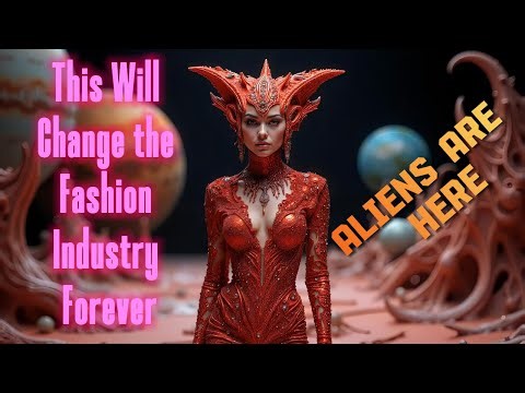 ALIEN RUNWAY: Fashion Beyond Our Universe! 4K