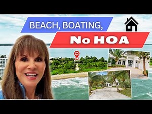 Hutchinson Island Waterfront Home | Beach Access, Boating & No HOA | 8601 S. Ocean Dr, Jensen Beach