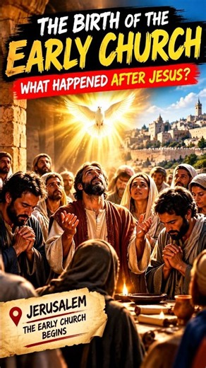The Birth of the Early Church | What Happened After Jesus? ✝️🔥 #jesuschrist #jesus #bible #faith