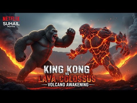 King Kong vs Lava Colossus – Volcano Awakening