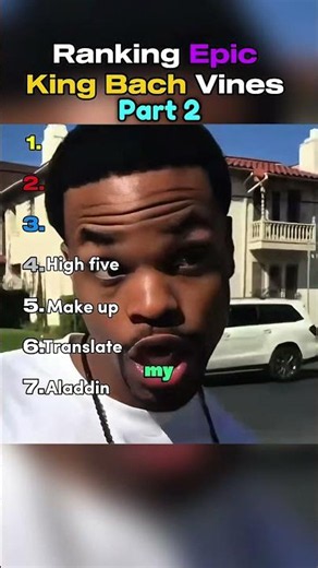 Ranking Epic King Bach Vines (Part 2) #ranking #kingbach #viral #fyp #funny #vines #oldvideo #meme