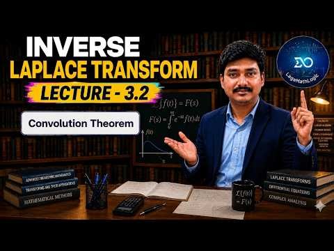 Lec - 3.2 | Convolution Theorem in Inverse Laplace Transform | Easy Explanation with Solved Examples