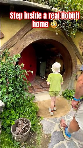 What You Really See Inside a Hobbit Home 👀 | Middle-earth Revealed #Hobbiton #HobbitHome #nz