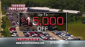 Visit Serpentini Chevrolet Of Strongsville for attractive offers and great savings during our 84 Hour Sale. | Serpentini Chevrolet of Strongsville