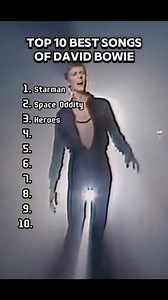 74K views · 148 reactions | TOP 10 BEST SONGS OF DAVID BOWIE David...
