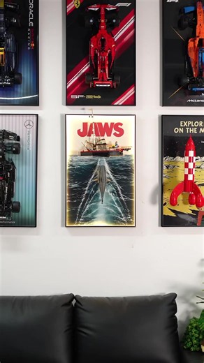 LEGO Jaws Diorama: Epic Shark Attack Display