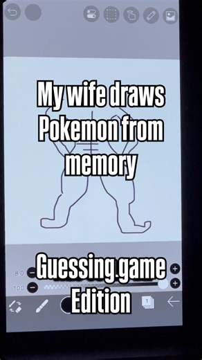 Per your recommendations- My wife is going to try and draw a Pokemon from memory and you have to guess which one it is. Stay to the very end for the answer 😇 #wife #draw #pokemon #memory #whosthatpokemon #guessinggame #funny #fyp #viral | Picklechipgg