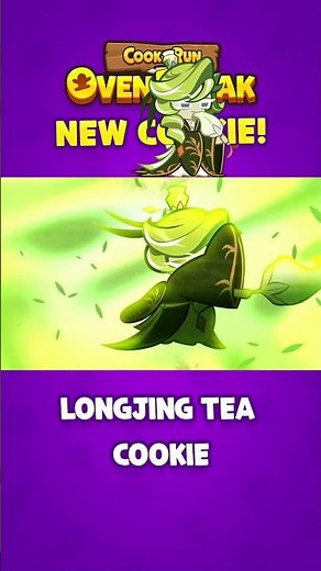 New Cookie | Longjing Tea Cookie | Update | CookieRun: OvenBreak