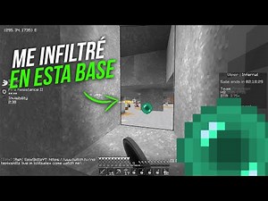 😱 ME INFILTRÉ en una BASE MAL CONSTRUIDA 🏰 EN MINECRAFT
