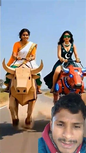 Retire Indian Soldier Builds Golden Golden Bull for Indian Girl#shorts #ai #army #short viral video#