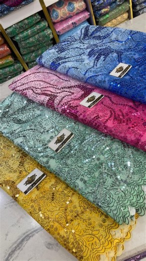 Asoebi series Fabric price: #65k for 5yards Gele: Sold separately...