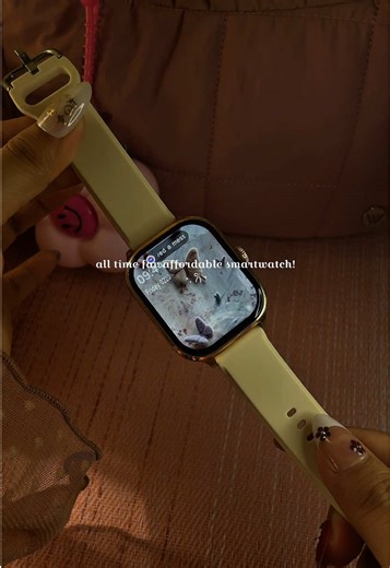 Replying to @Mariel Ramirez - Ilagan can received ig notifs⌚️🥰 my all time fav smartwatch #smartwatch #affordablesmartwatch #wearabletech #budgetsmartwatch #tiktokfinds