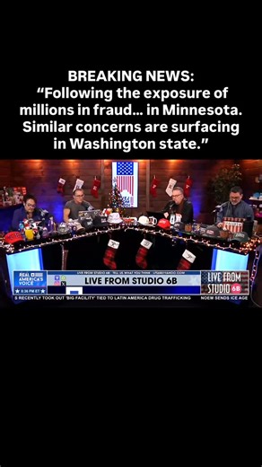 BREAKING NEWS: “Following the exposure of millions in fraud at Somali-run care centers in Minnesota, now similar concerns are surfacing in Washington state.” - Damon Robert’s reports. @lfs6bshow | America's Voice News