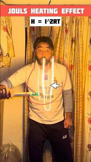 joules heating effect | heater element #physics #shorts #viral