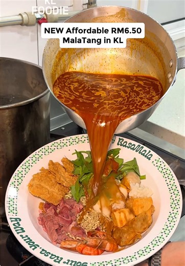 New Affordable MalaTang Spot in KL starting from RM6.50/100g 🔥 📍 @RasaMala - MyTOWN KL - Paradigm Mall