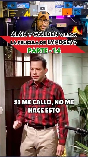 Alan Harper debe aprender a cerrar la boca? Serie dos hombres y medio #humor #comedia #series #funny