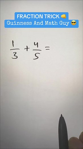 1K views | Fractions - Butterfly Method | Guinness And Math Guy Page | Facebook