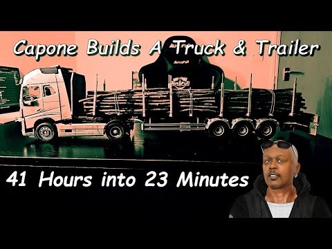 41-Hour Model Truck Build in 23 Minutes! 🚚⏱️ | 1:24 Scale Masterpiece | Time-Lapse Transformation