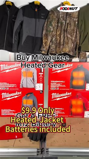 ✅$9.9 Milwaukee Heated Jacket Hoodie ✅ FREE shipping ✅ 30-day returns, no stress | Barrabes Flash Shop