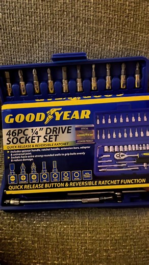 46 piece socket set, #fyp #diy #socketset #tools #tiktokmademebuyit