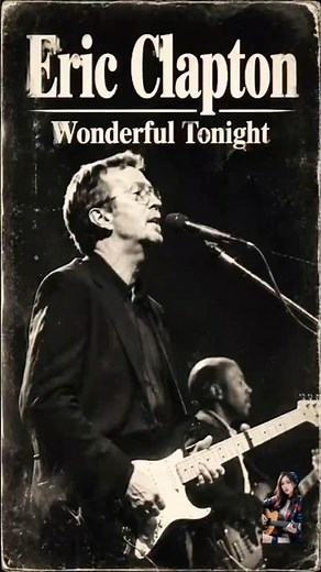 Wonderful Tonight - Eric Clapton #classicrock #balladrock #lyrics