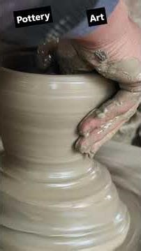 Handmade Pottery | Clay Shaping Process | Pottery By Prashant | #viral #clay #art #artist #shorts