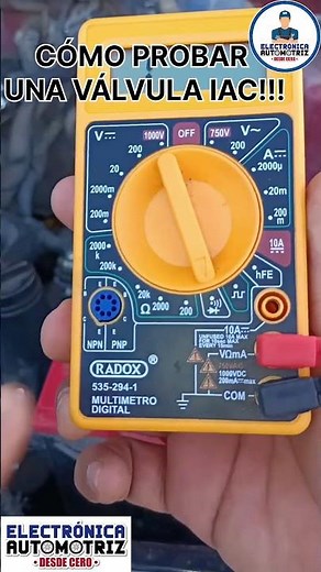 HOW TO TEST AN IAC VALVE!!! #automotiveelectronics #automobile #automotiveelectricity