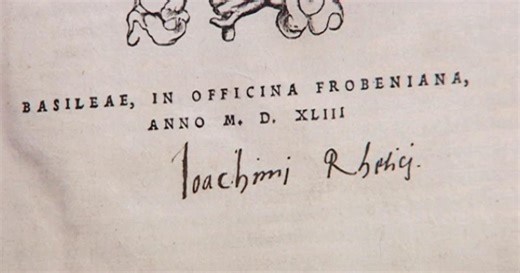 Der Vorarlberger Rheticus - Kopernikus' genialer Schüler