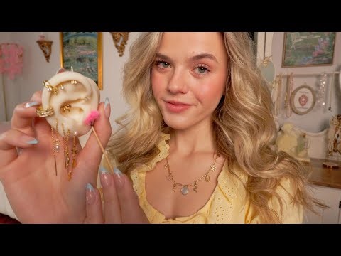 ASMR Detailed Ear Piercing & Jewelry Styling Roleplay 🪞🦢✨ (jewelry mapping, ear cleaning, piercing)