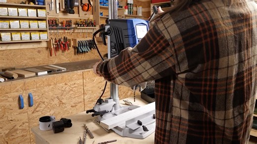 Kruuse Maquinarias | ✨ Scheppach DP55 – Precisión Alemana para tu Taller ✨ Lleva tu trabajo al siguiente nivel con el Scheppach DP55, un taladro de columna... | Instagram