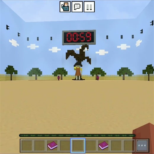 Red Light Green Light in Minecraft