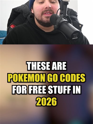 These are Pokemon Go codes for free stuff in January 2026 #fyp #gaming #gamingontiktok #gamingszn #pokemon #pokemongo