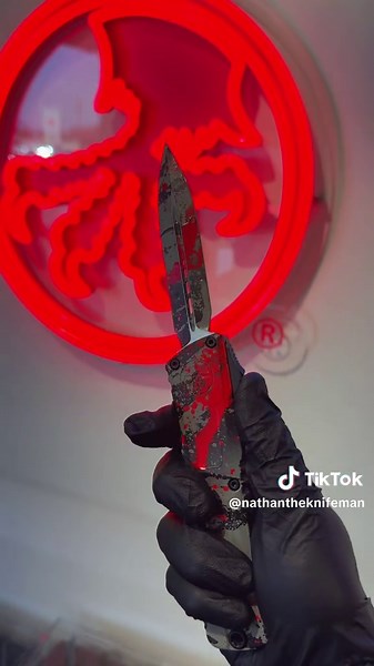 Love these new painted combat Troodon microtechs!! #microtech #combat #troodon