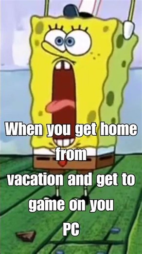 speedrunning my entire gaming backlog #spongebob #gaming #relatable