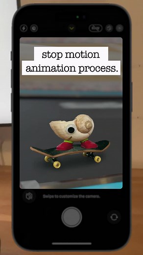 Did you know you can create stop motion videos with FlipaClip? Tutorial coming this Friday 😎🐚 #flipaclip #marceltheshell #stopmotion