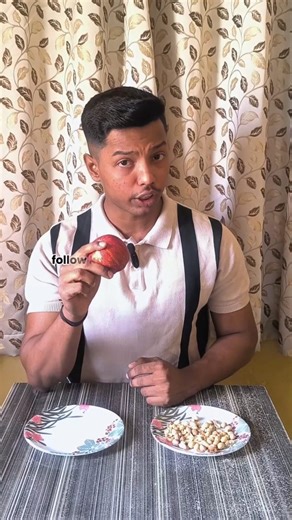 Ashutosh kamat | Athlete on Instagram: "EP-87|| Why calorie deficit alone doesn't work for fat loss😑 Calories matter, but how full a food keeps you matters just as much. 150 calories of fruit will fill you up more than 150 calories of nuts. Choose high-volume, low-calorie foods to stay satisfied and stick to your diet. Eat calorie-dense foods in moderation, not just because they’re “healthy.” #WeightLossTips #FatLoss #CalorieDeficit #HighVolumeFoods #HealthyEating [calorie density, high volume