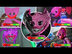 All Kissy Missy Encounters And Scary Moments - Poppy Playtime Chapter 1-5!
